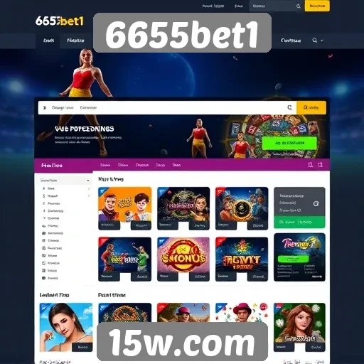 Facilidade de navegação no site 6655bet1